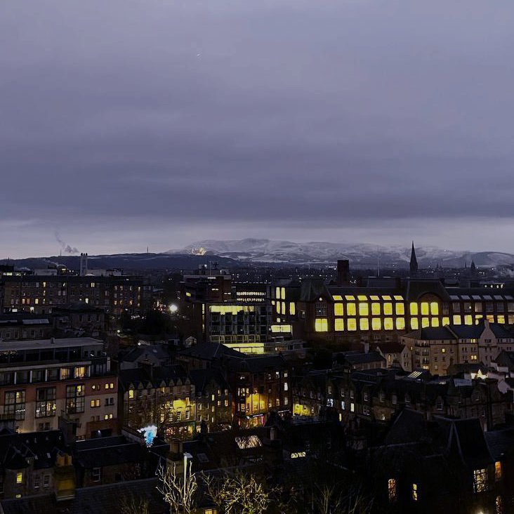 Late view of Edinburgh