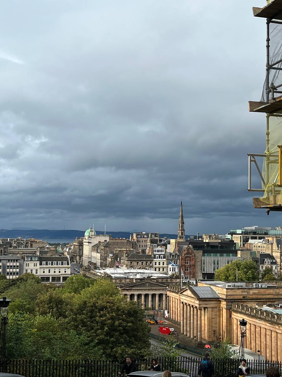 Toxic editing of a carousel taken in Edinburgh